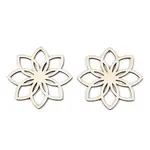 Unfinished Natural Poplar Wood Big Pendants