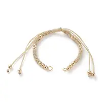 Adjustable Polyester Braided Cord Bracelet Making