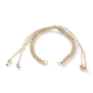 Adjustable Polyester Braided Cord Bracelet Making