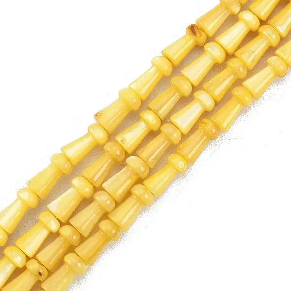 Natural Freshwater Shell Beads Strands