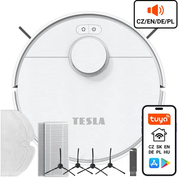TESLA RoboStar iQ550 - Robotický vysavač a mop 2v1