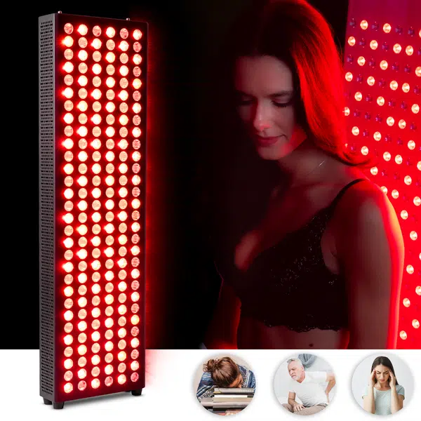 Infračervený LED panel inSPORTline Brister - 180 LED černá