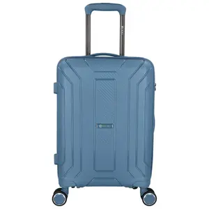 Cestovní plastový kufr modrý - Ormi Maroon S