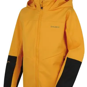 Husky Sonny K 164-170, yellow Dětská softshell bunda