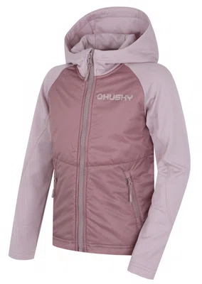 Husky Any K 152, light purple Dětská mikina s kapucí