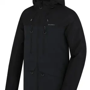 Husky Nebet M M, black Pánská plněná zimní bunda