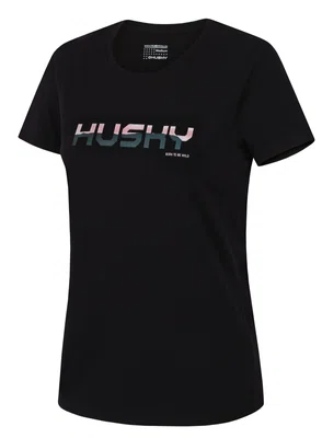 Husky Tee Wild L M, black Dámské bavlněné triko