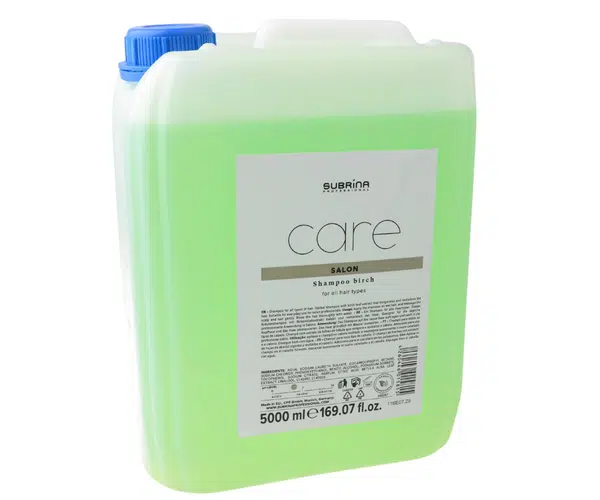 Březový šampon pro všechny typy vlasů Subrina Professional Care Salon Shampoo Birch - 5000 ml (060287) + dárek zdarma