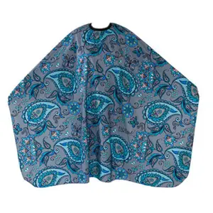 Kadeřnická pláštěnka na stříhání Eurostil Professional - květinový vzor - kovový háček (07571) + dárek zdarma