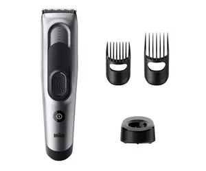 Zastřihovač vlasů Braun Hair Clipper Series 7 HC7390 - šedý + dárek zdarma