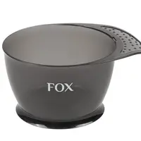 Plastová miska na barvu Fox Earth Colors - transparentní šedá - 320 ml