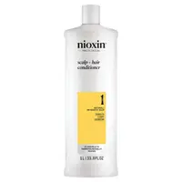 Kondicionér pro mírně řídnoucí přírodní vlasy Nioxin System 1 Scalp + Hair Conditioner - 1000 ml + dárek zdarma