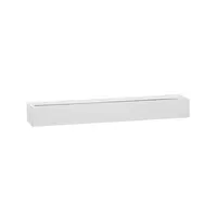 Květináč Balcony Slim Low, barva lesklá bílá, více velikostí - PotteryPots Velikost: S - 50 x 15 x 9,5 cm