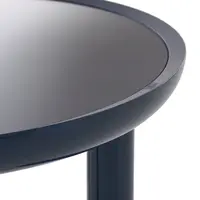 Odkládací stolek K-TOP Ø 60, více variant - Kartell Barva: Kouřové zrcadlo / Modrá