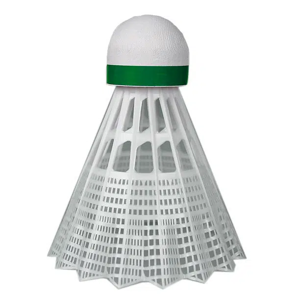 Plastové míče Yonex Mavis 2000 6ks bílý míček - zelený pruh