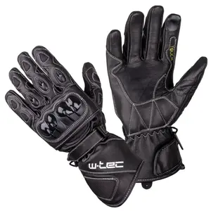 Motocyklové rukavice W-TEC Supreme černá L