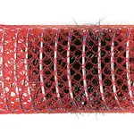 Spirálové natáčky na vlasy Sibel červené 12 ks - 40 mm (2210409) + dárek zdarma