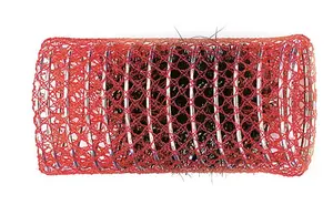 Spirálové natáčky na vlasy Sibel červené 12 ks - 40 mm (2210409) + dárek zdarma