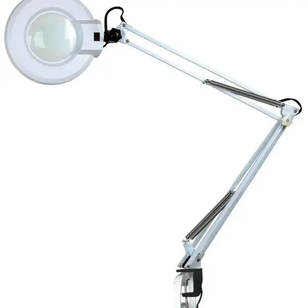 Kosmetická lampa s lupou na stůl Weelko Expand - 3 dioptrie (1001AT) + dárek zdarma