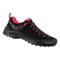 Salewa Wildfire leather EU 40, Black/Fluo Coral Dámské boty