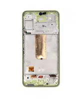 LCD + dotyk + přední kryt pro Samsung Galaxy A54 5G, awesome lime (Service Pack)