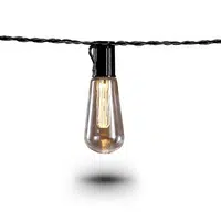 Zahradní solární světelný řetěz 10 LED
