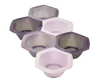 Sada barevných misek na barvení Sibel Mish'Mash - 6 ks (6600600) + dárek zdarma