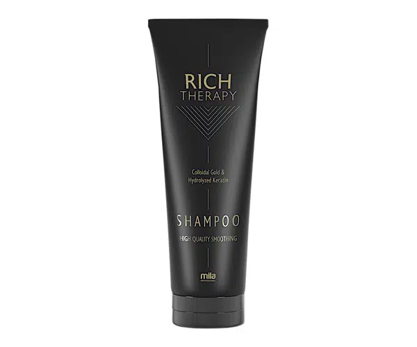 Obnovující šampon s keratinem pro poškozené vlasy Mila Rich Therapy Shampoo - 250 ml (0106001) + dárek zdarma