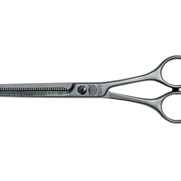 Efilační nůžky Kiepe Coiffeur Super Line 272 - 6,5" stříbrné, 42 zubů (272/6.5) + dárek zdarma
