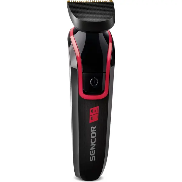 Zastřihovač vlasů a vousů Sencor SHP 6201RD + dárek zdarma