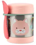 SKIP HOP Zoo Termoska na jídlo se lžičkou/vidličkou Kočička 325 ml, 3r+