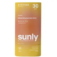 Attitude Minerální ochranná tyčinka na tělo Tropical SPF 30 Sunly (Mineral Sunscreen Stick) 60 g