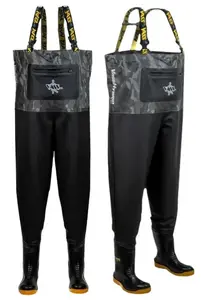 Vass prsačky hybrid 700 grey camo chest waders - 45