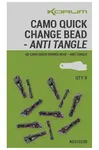 Korum převleky camo quick change bead anti tangle 8 ks