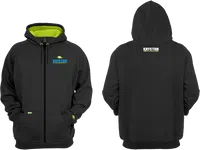 Kryston mikina černá zipper - m