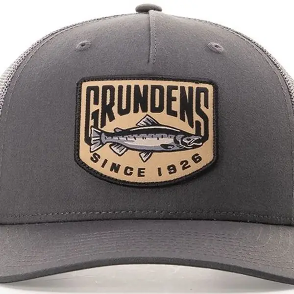 Grundéns kšiltovka king trucker - charcoal
