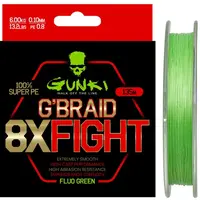 Gunki splétaná šňůra g braid 8x fighting pe0,8 135 m - 0,10 mm 6 kg