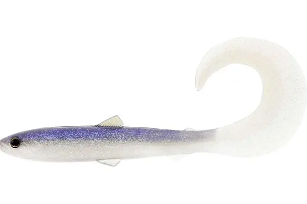 Westin gumová nástraha bullteez curltail sparkling blue - 10 cm 6 g 2 ks