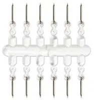 Cralusso držák silicon fastened bait sting 12 ks - 10 mm