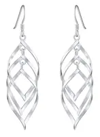 Silvego Elegantní stříbrné náušnice PRME11002N