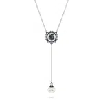 Swarovski Slušivý bronzový náhrdelník Ortyx 5681403