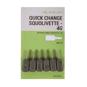 Korum olůvko quick change squolivettes - 4 g