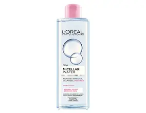 L'Oréal Paris Micelární voda pro normální a suchou citlivou pleť 3v1 (Micellar Water) 400 ml