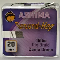 Ashima extra potápivá návazcová šňůra ground-hog 20 m 25 lb-barva brown