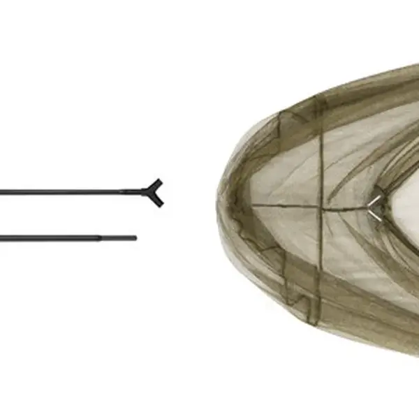 Delphin podběrák partisan 1,8 m 2-dílný - 90x90 cm