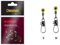 Delphin průjezd s karabinkou runner 10 ks - m-velikost - m