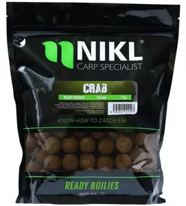 Nikl hotové boilies crab - 1 kg 24 mm