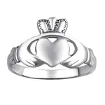 Silvego Dámský celostříbrný prsten Claddagh ZTR96391 50 mm