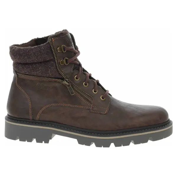 Pánská kotníková obuv s.Oliver 5-16200-41 dark brown 42