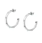 Morellato Ocelové kruhové náušnice Creole SAUP10